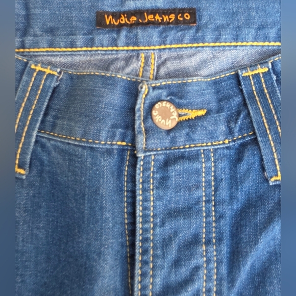Nudie Glenn Flair Jeans, Revival Rinsed, Rinsed, Excellent Condition, 32/32 - Picture 12 of 12